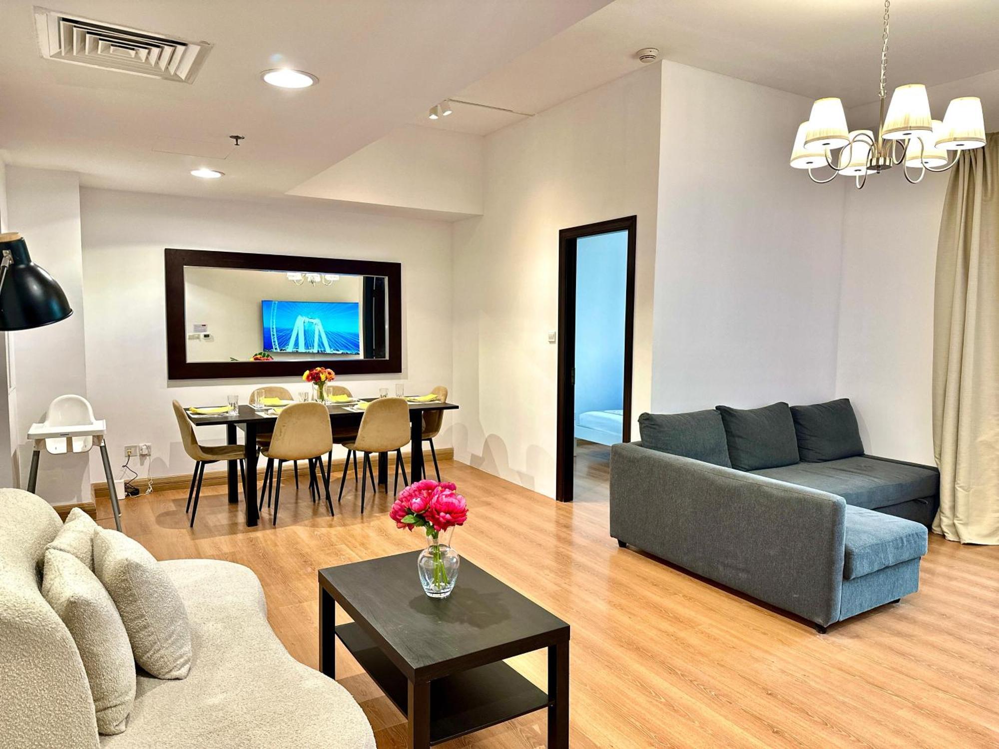 Beautiful 2Br & 4Br Apartments On Jbr Beach, Walking Distance To Bluewaters Island - By Sunkissed Holiday Homes Dubai Bagian luar foto